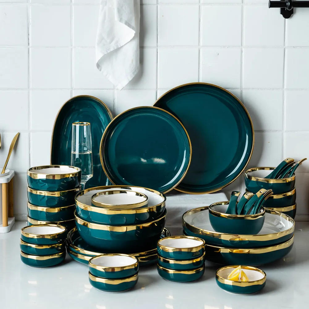 11 Piece Ceramic Dinnerware Set