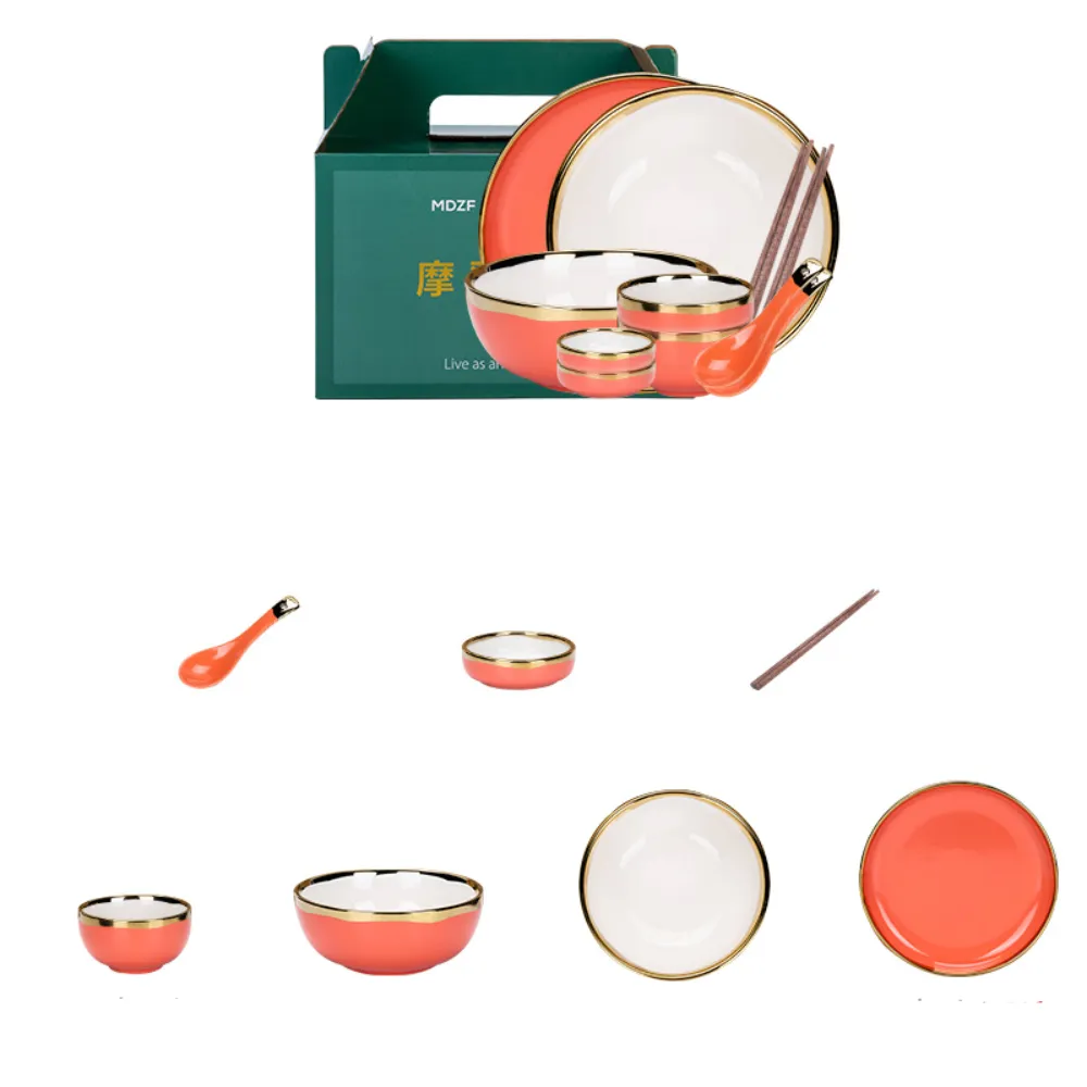 11 Piece Ceramic Dinnerware Set