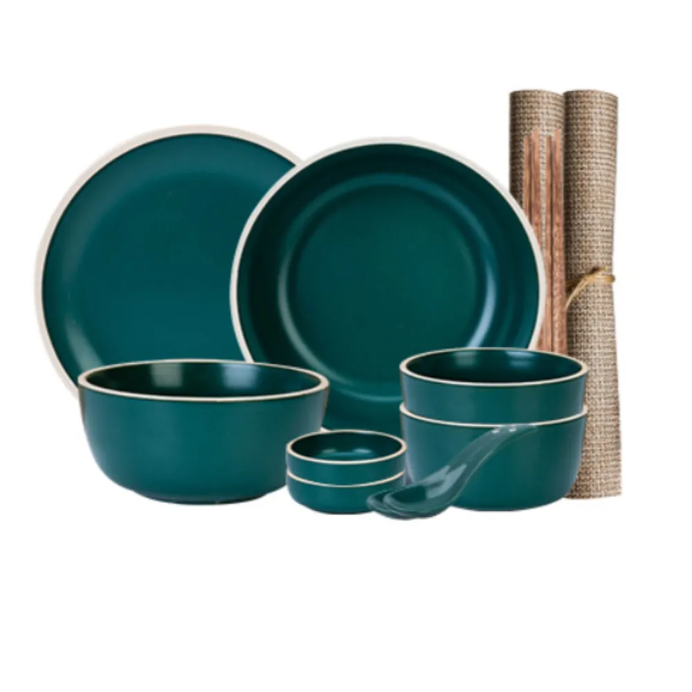 13 Piece Ceramic Dinnerware Set
