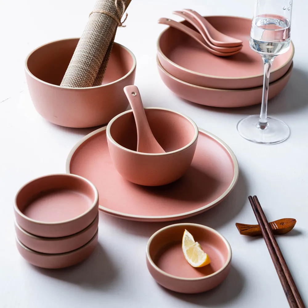 13 Piece Ceramic Dinnerware Set