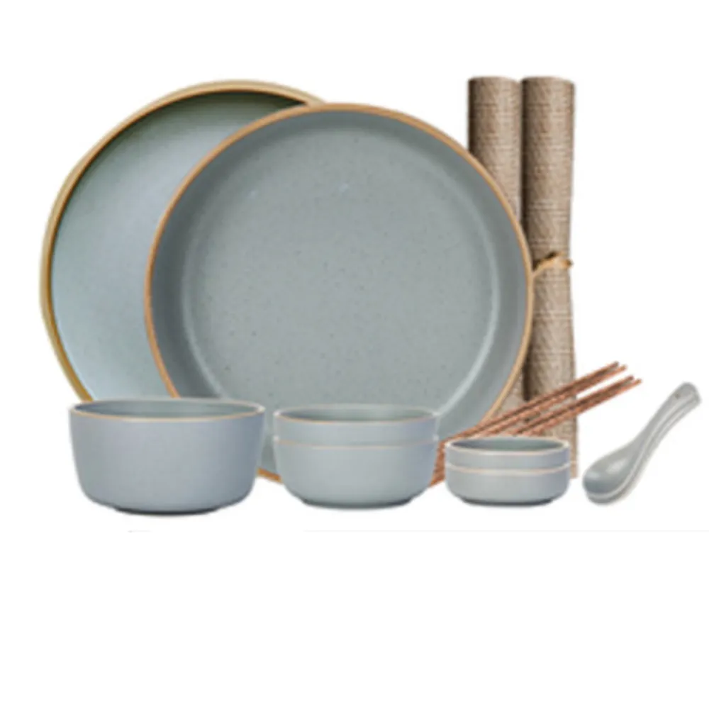 13 Piece Ceramic Dinnerware Set