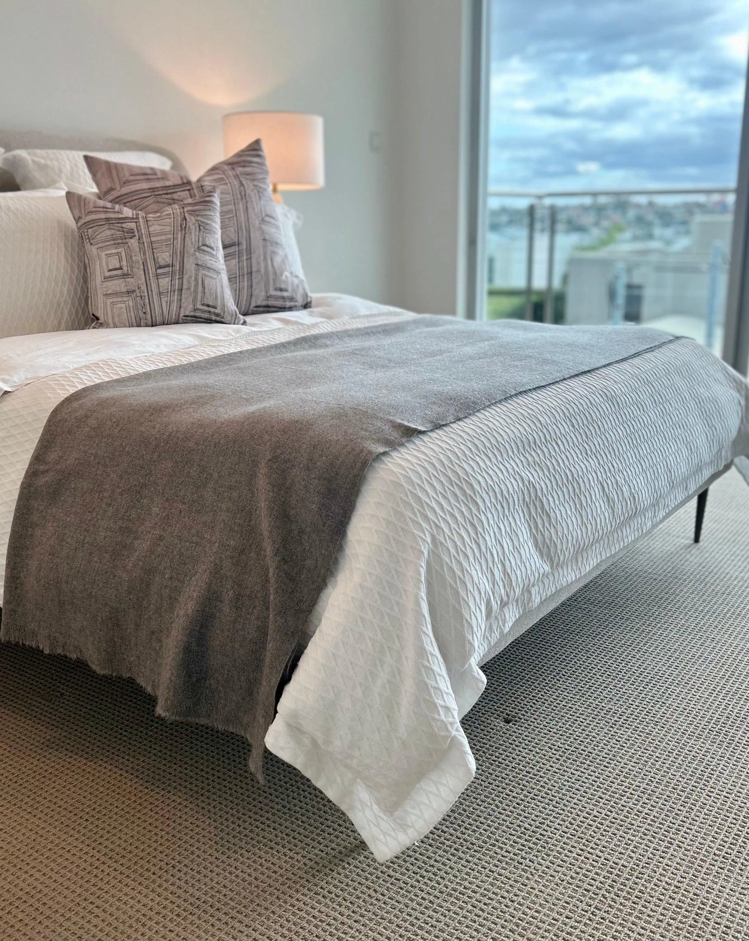 Cashmere Blanket - Grey Brown