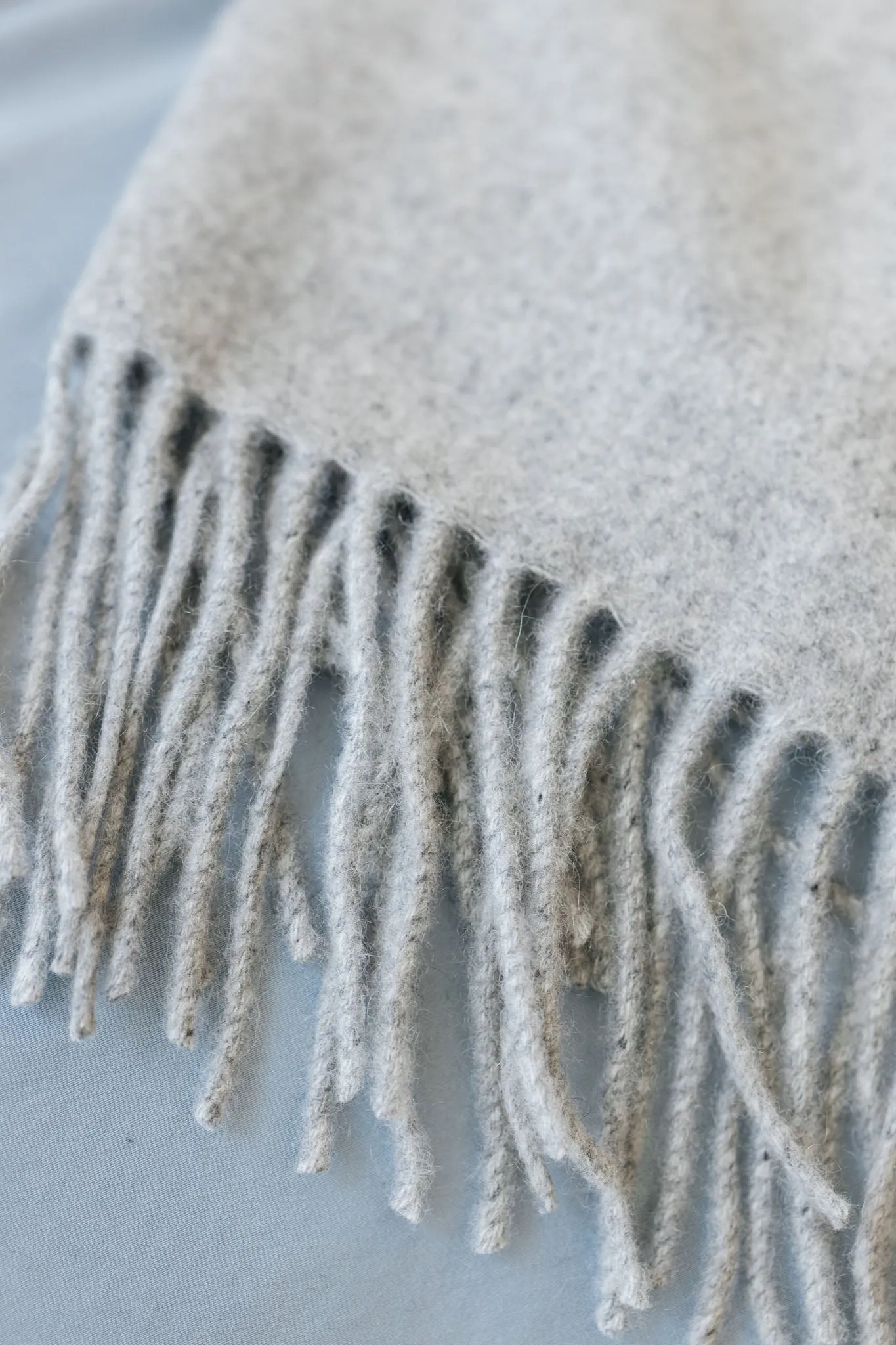 Cashmere Tassel Throw