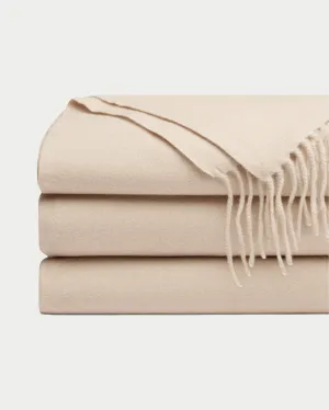 Cashmere Tassel Throw
