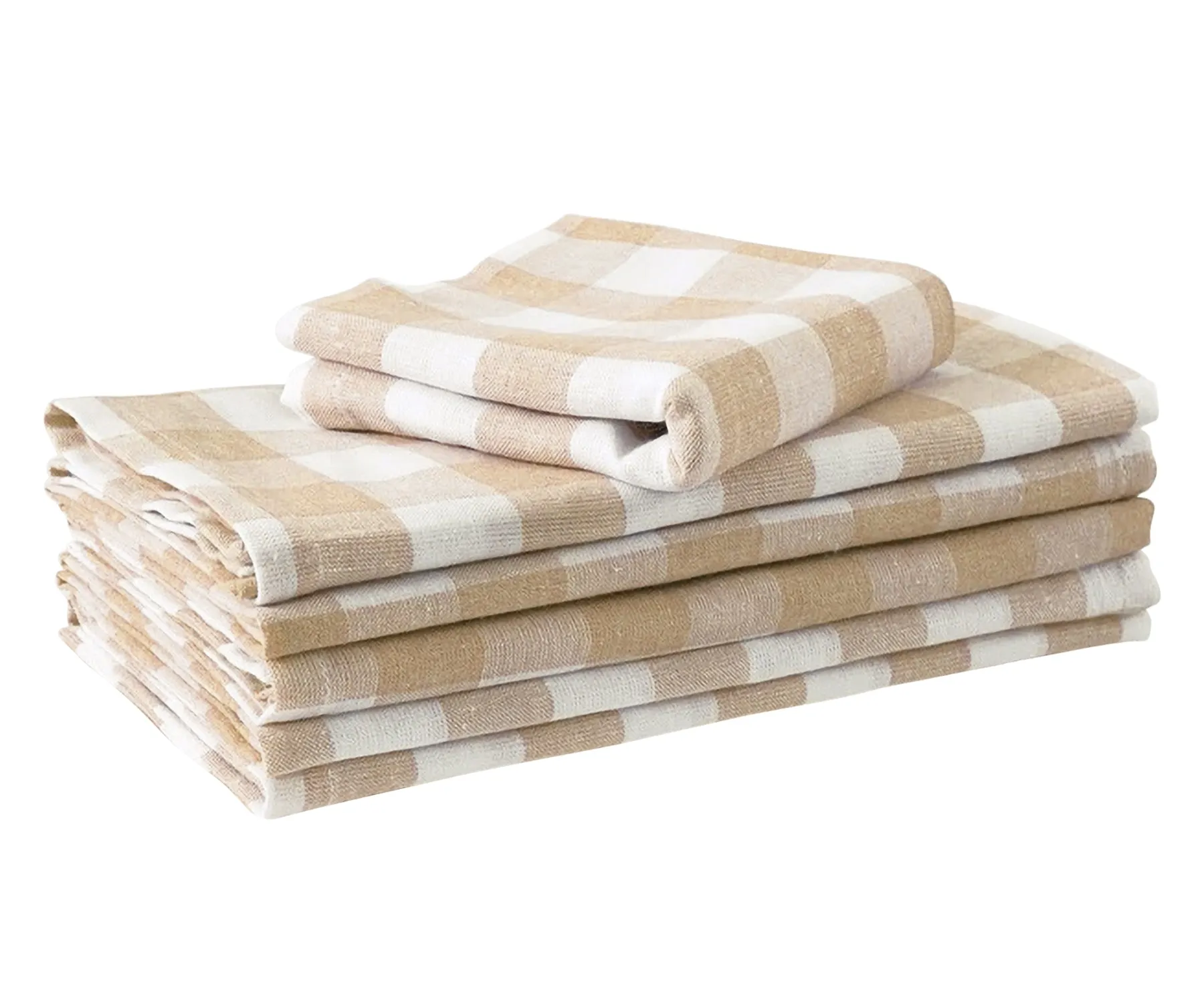 Cloth Napkins - 100% Cotton Napkins - Buffalo Plaid Napkins