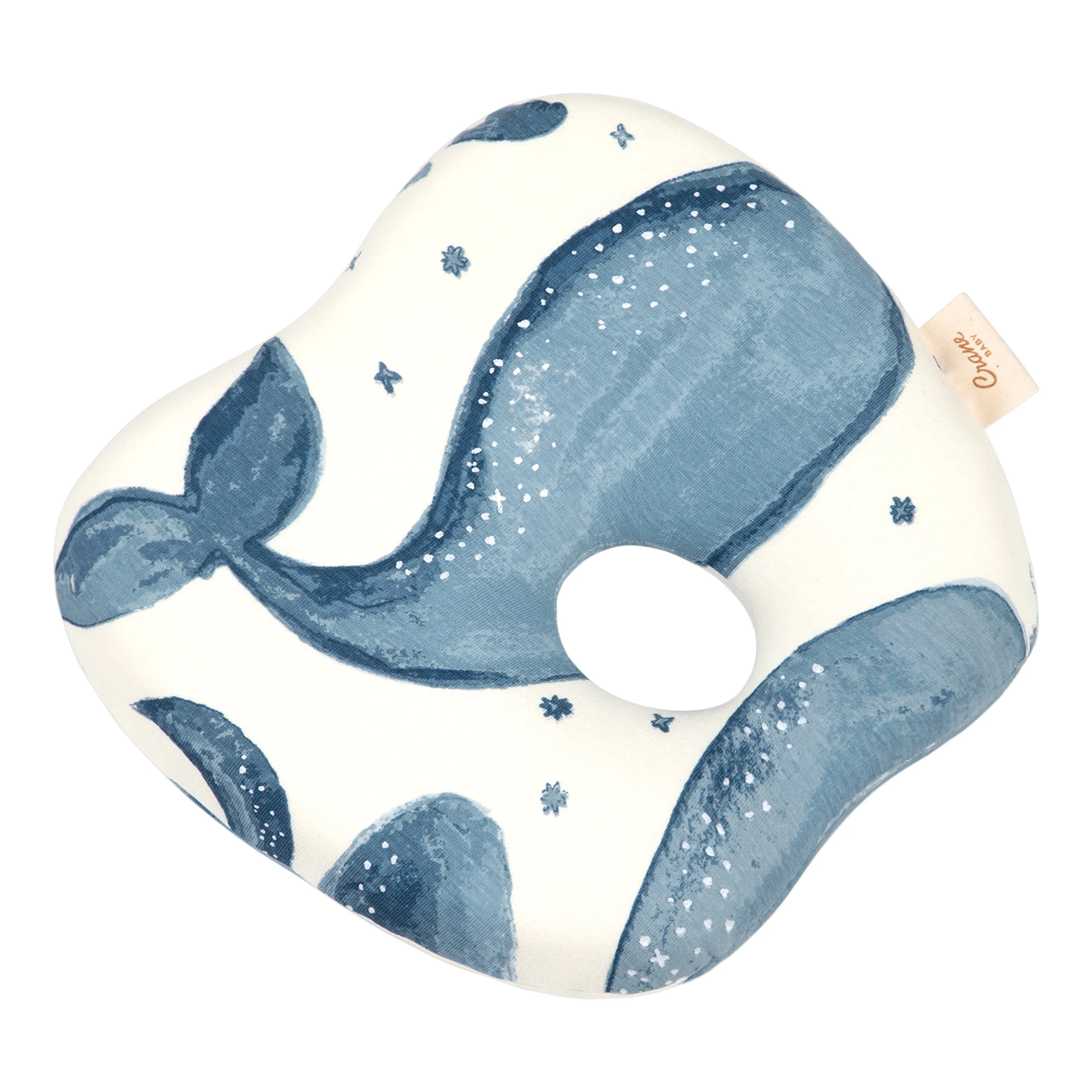 Crane Baby Memory Foam Pillow Caspian Collection - Blue