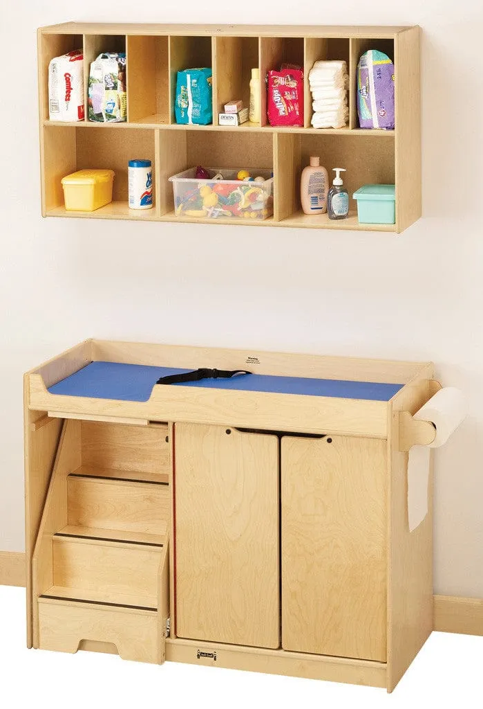 Diaper Changing Table - with Stairs - Left by Jonti-Craft®
