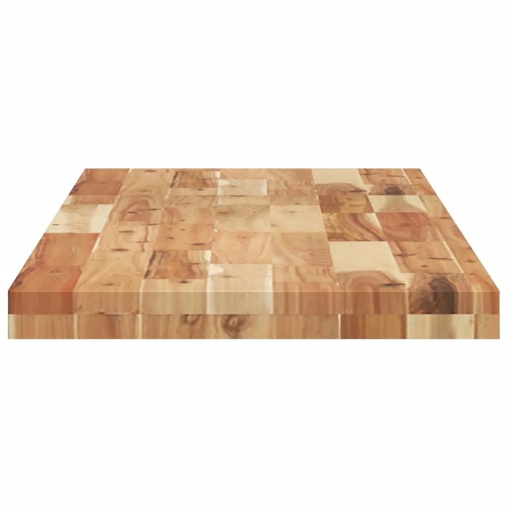 Floating Shelf 120x40x4 cm Oil Finished Solid Wood Acacia