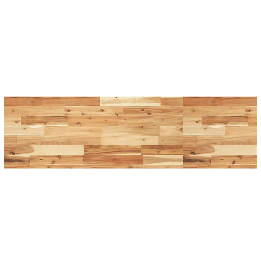 Floating Shelf 120x40x4 cm Oil Finished Solid Wood Acacia