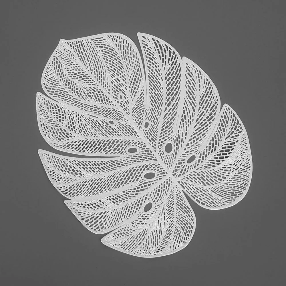 Golden Leaf Design Stylish Table Mat- Pack of 6