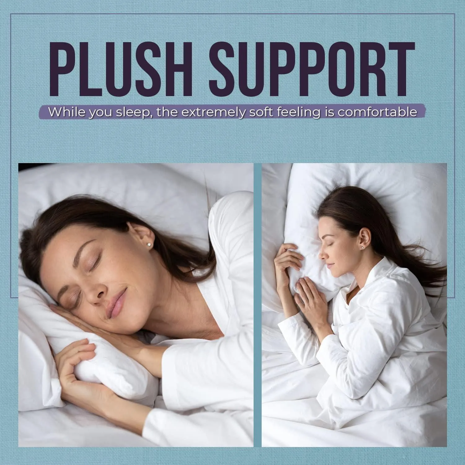 Hollowfibre Non-Allergenic Pillows Value Range – Pair Pack