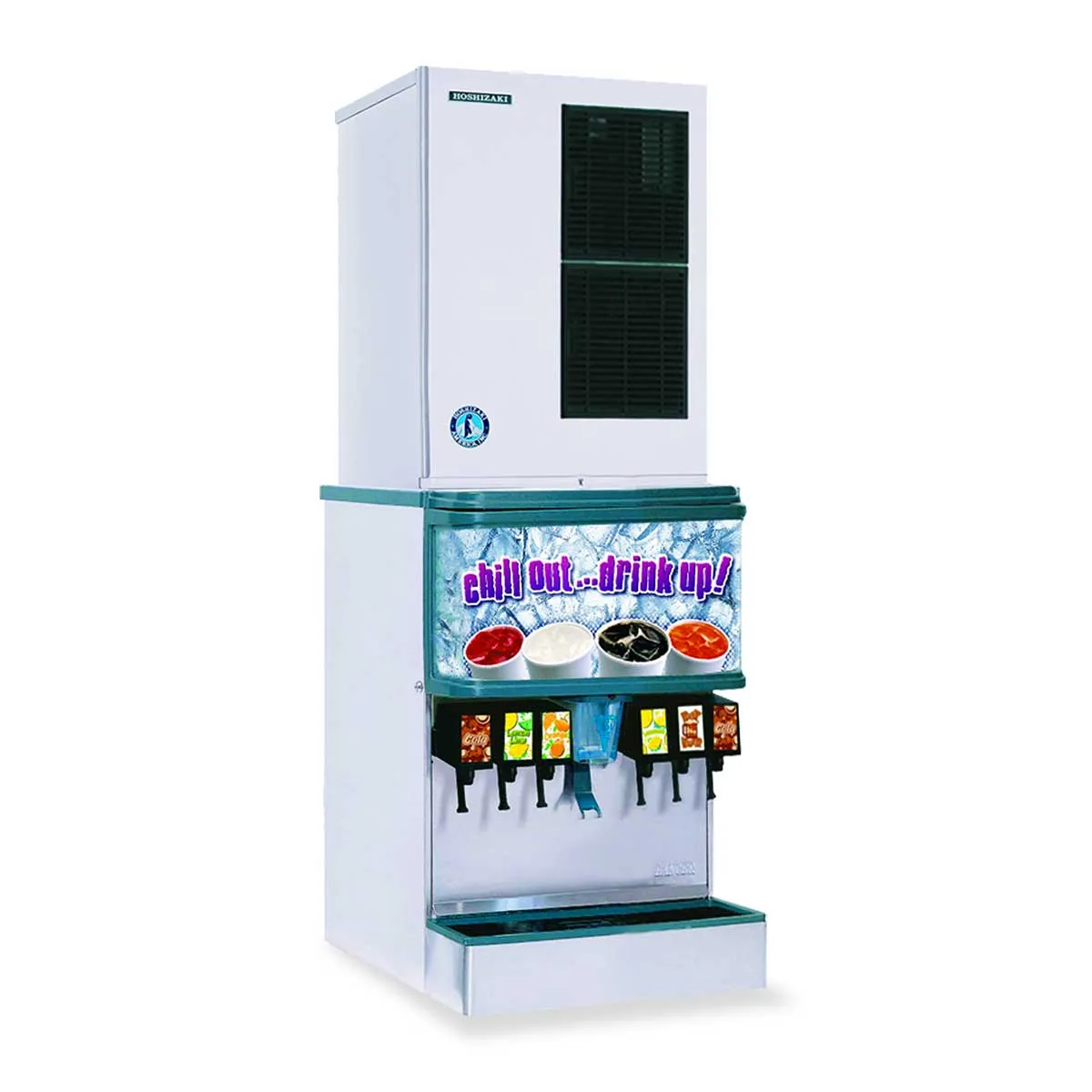 Hoshizaki KM-660MAJ Slim Line Modular Crescent Cube Ice Maker, Air-Cooled, 630 lb.