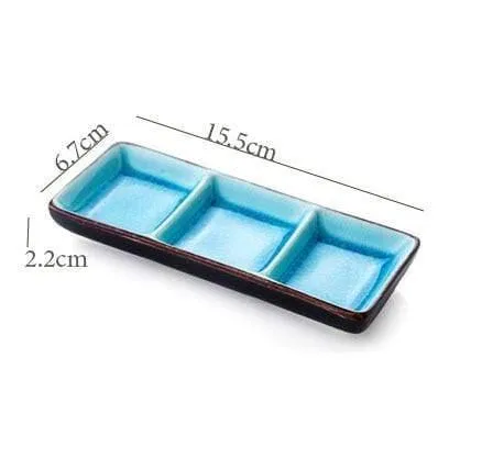 Ice Glaze Ceramic Tableware