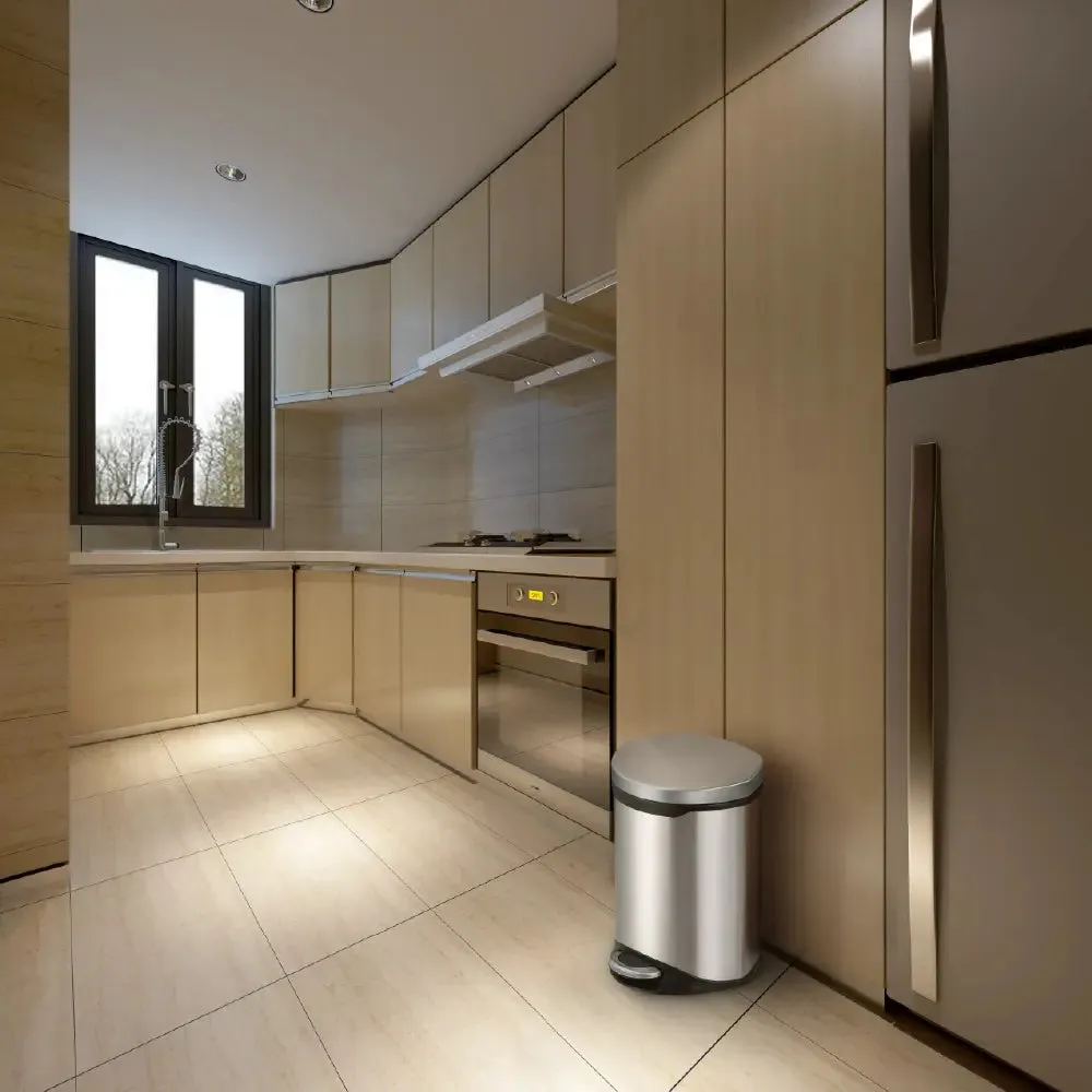JAVA Dustbin | BELLE | JH8868 | 6L | Step Bin | Soft Closing | Trash Bin | Dustbin for Kitchen