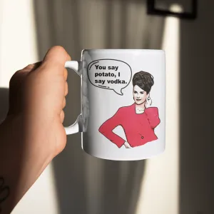 Karen Walker Vodka 15oz Ceramic Mug