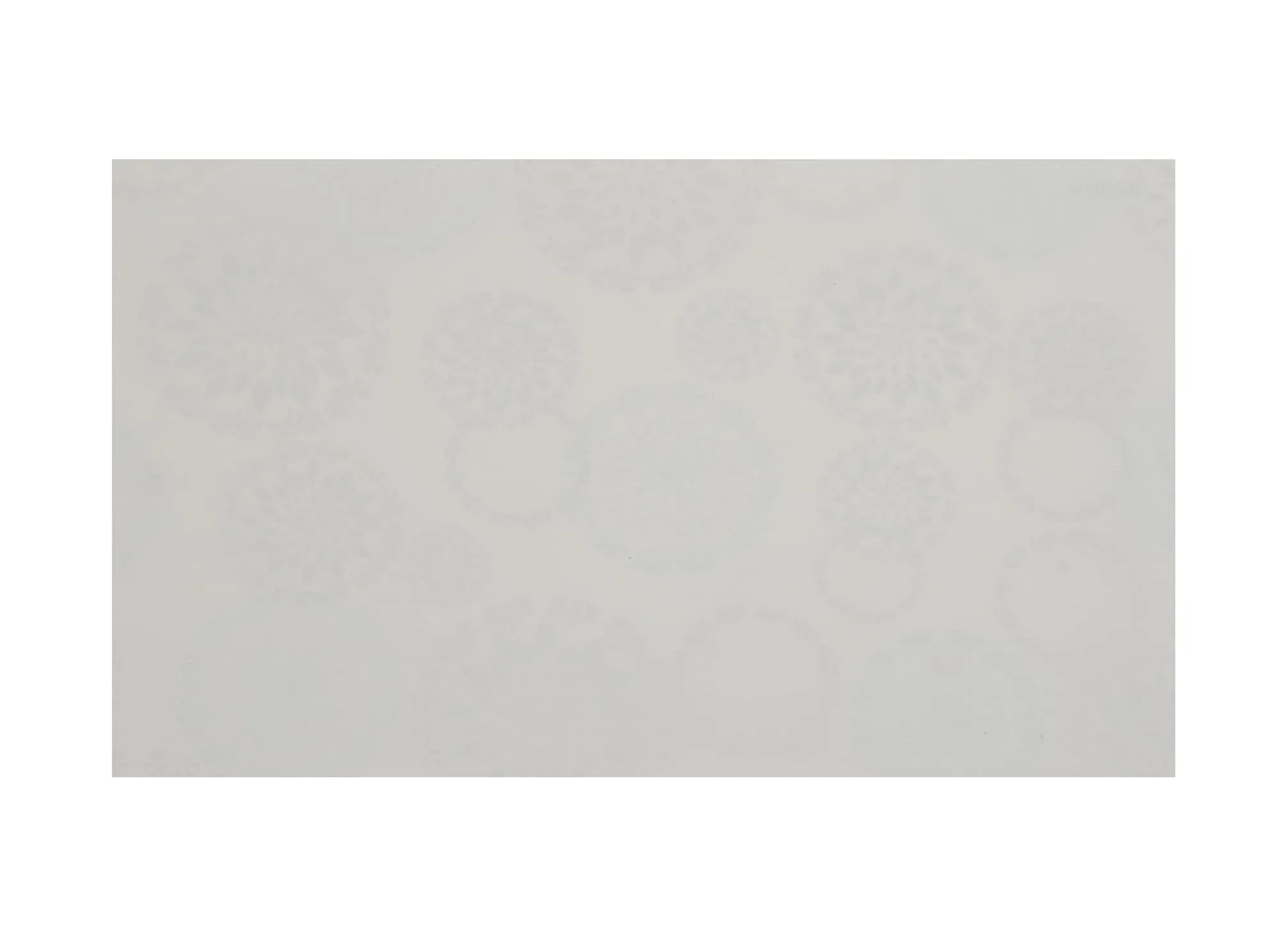 Kuber Industries Design 6 Pieces PVC PVC 6 Piece Dining Table Placemat Set,White, Standard (Hs_37_Kubmart020139, Polyvinyl Chloride)