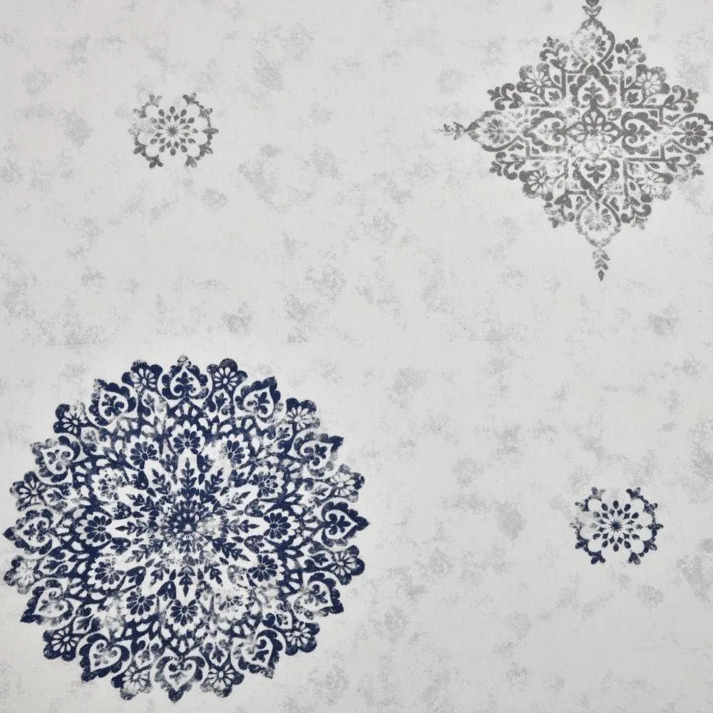 Luxurious Satin Print, 100% King Size Bedsheet, 300 TC, Monochrome