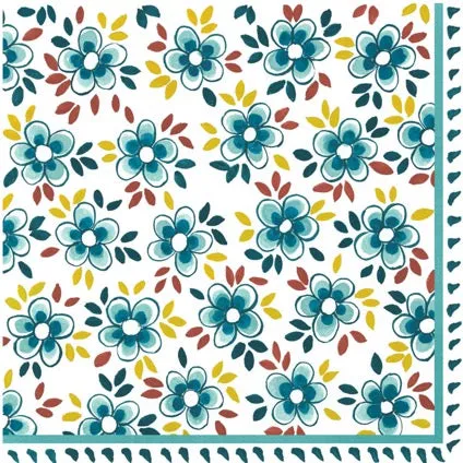 Madrid Turquoise Charger Placemats, Place Cards, Napkins & Coasters