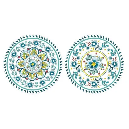 Madrid Turquoise Charger Placemats, Place Cards, Napkins & Coasters