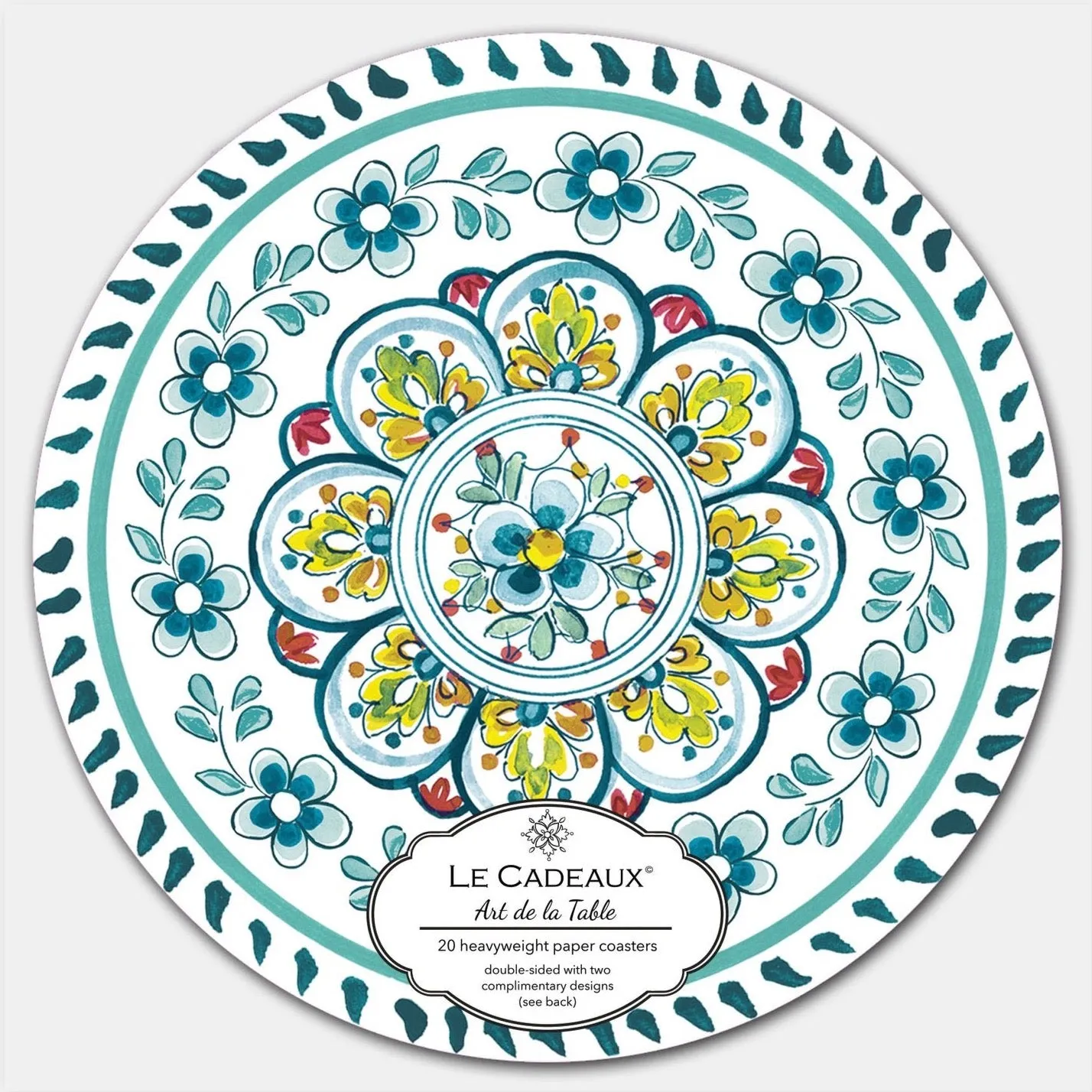 Madrid Turquoise Charger Placemats, Place Cards, Napkins & Coasters