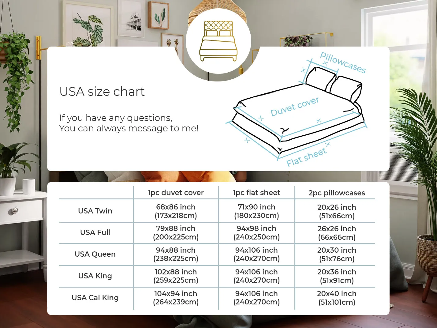 Mint Fresh Bedding Set