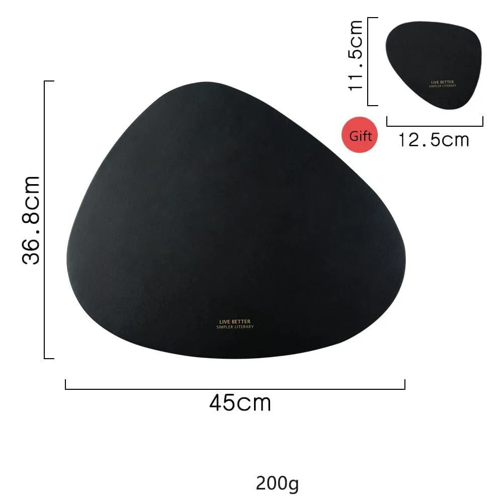 PU Leather Tableware Placemat