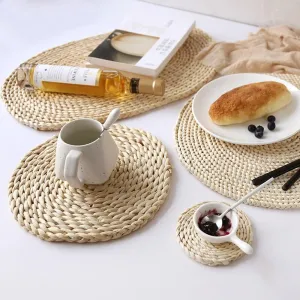 Round Rattan Table Placemat