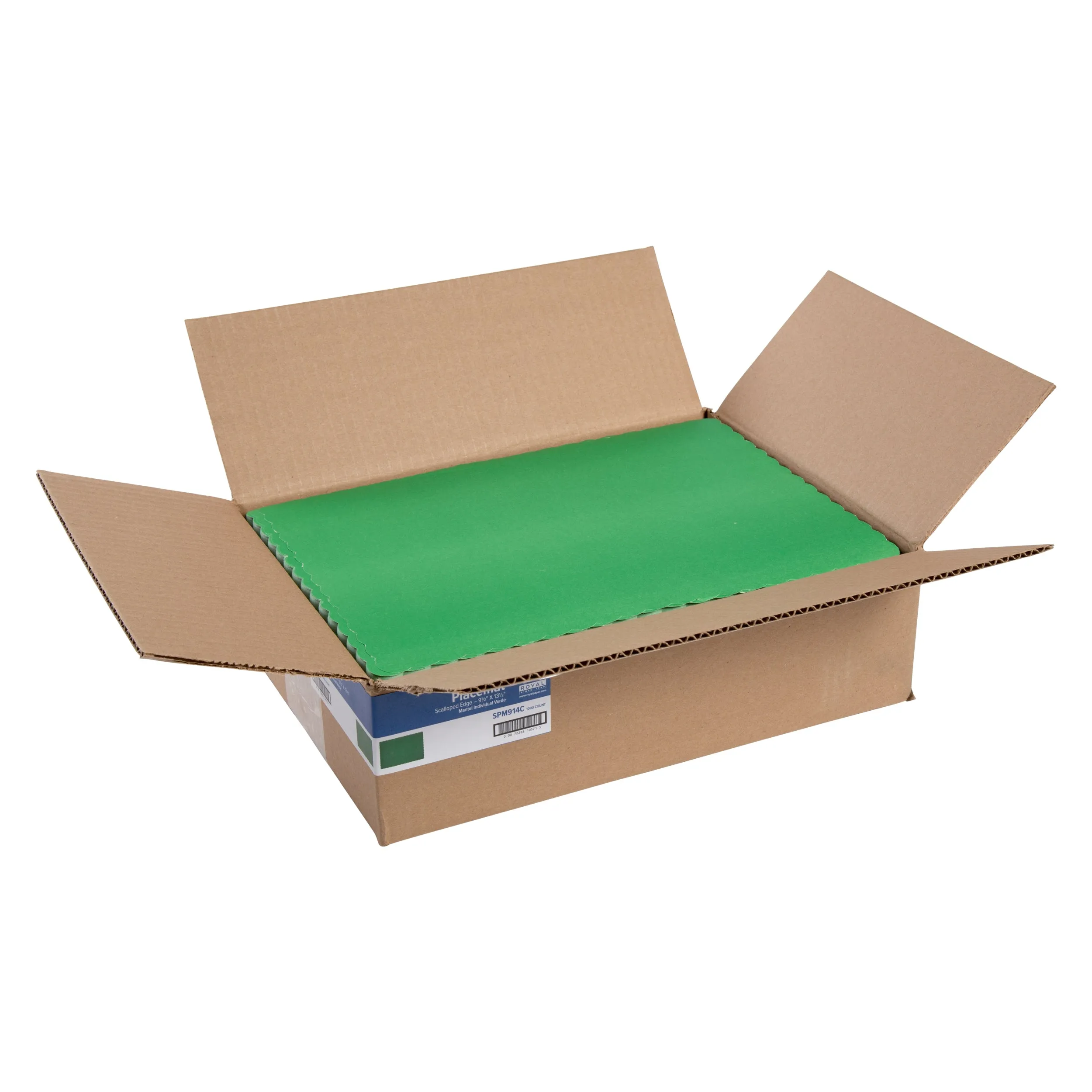 Royal Green Disposable Placemat 9.25 Inch x 13.25 Inch, Package of 1000