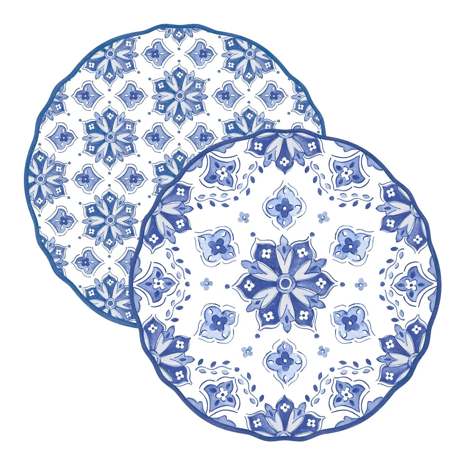 Scalloped Paper Charger Placemat - 2 Styles