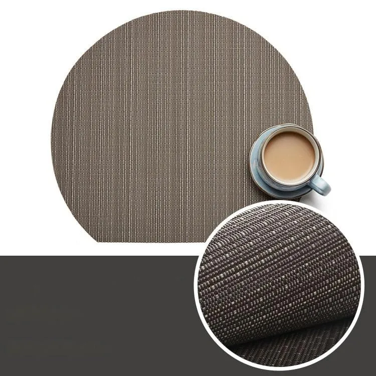 Semi-circular Bamboo Placemat
