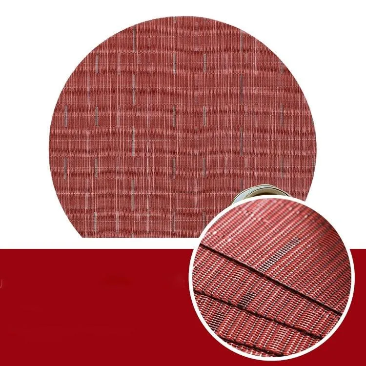 Semi-circular Bamboo Placemat