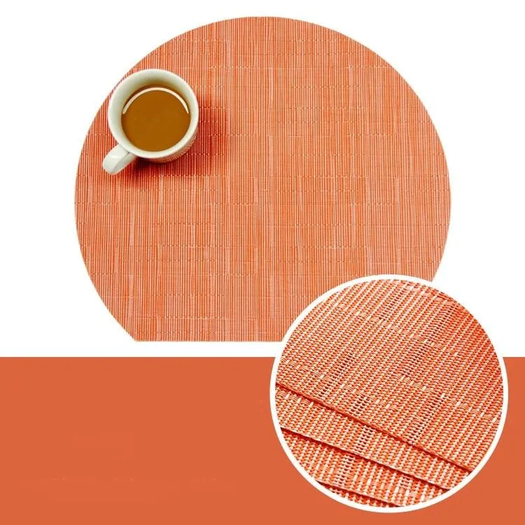 Semi-circular Bamboo Placemat