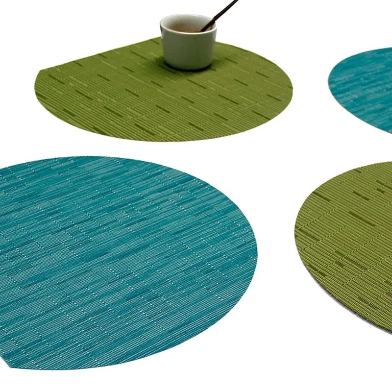 Semi-circular Bamboo Placemat