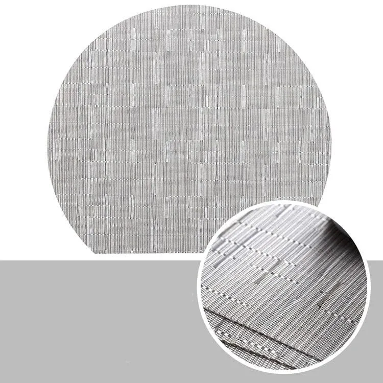 Semi-circular Bamboo Placemat
