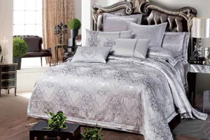 Silver Crystal Bedding Set