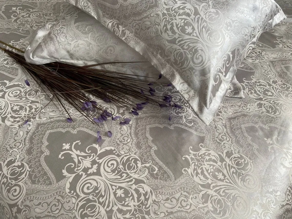 Silver Crystal Bedding Set