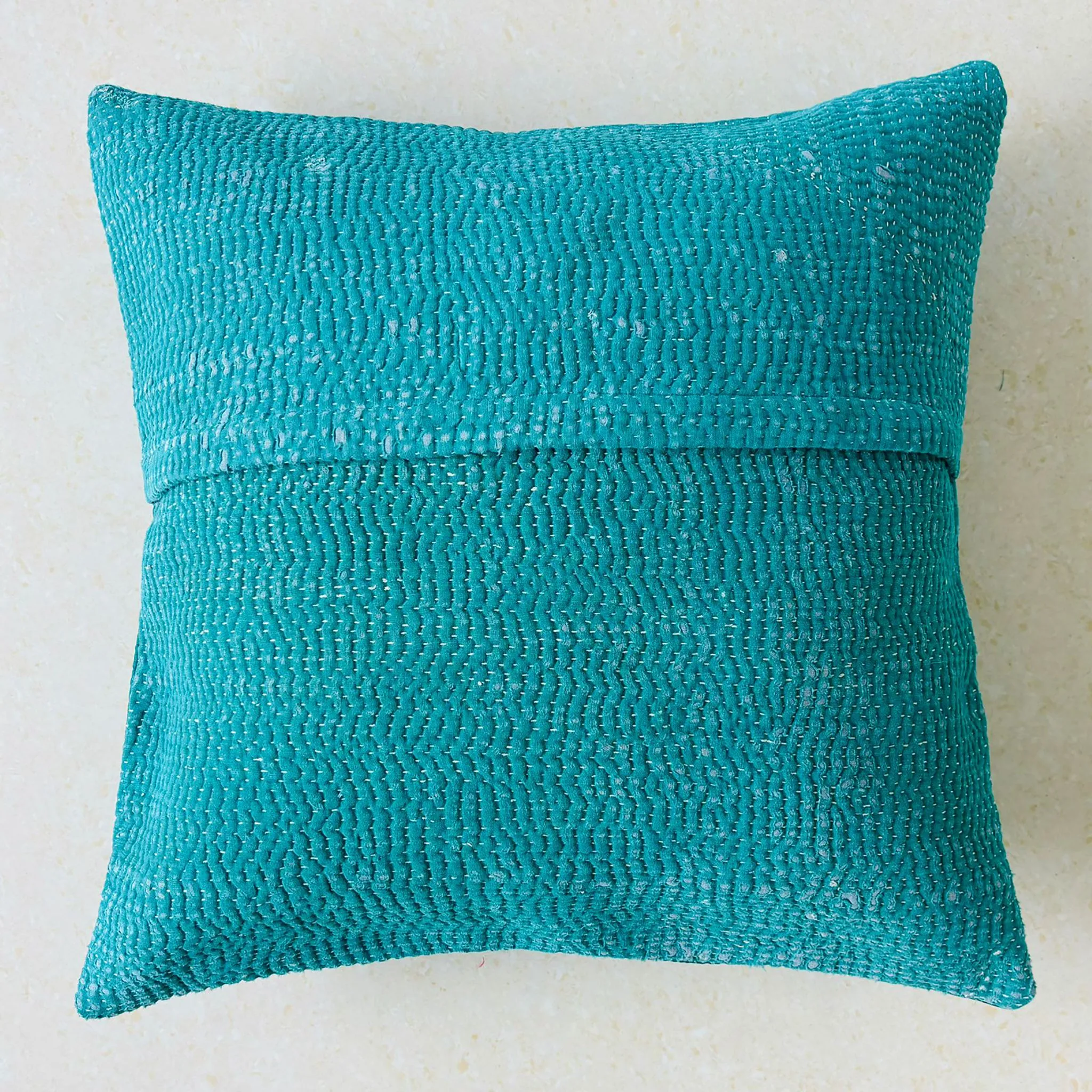 Sundar Embroidery Silk Cushion- 022