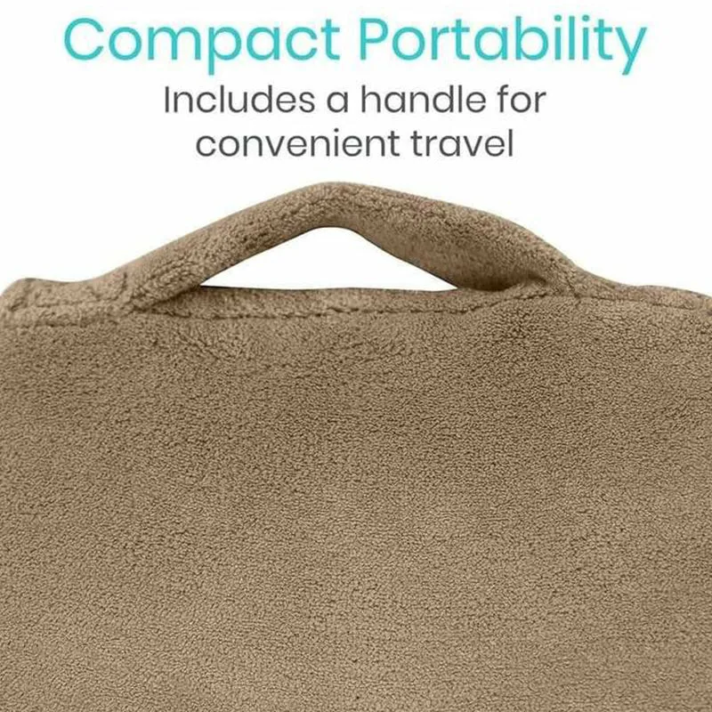 Vive Health Xtra-Comfort Foldable Bed Wedge with Washable Cover