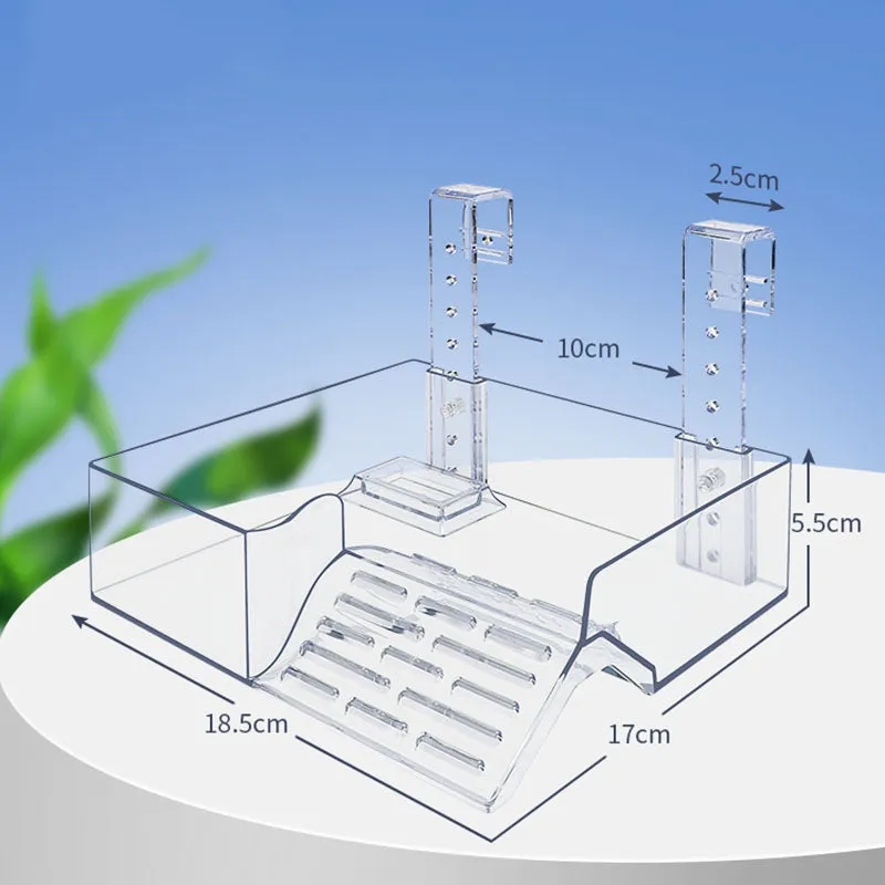 Wall-Mounted Basking Platform