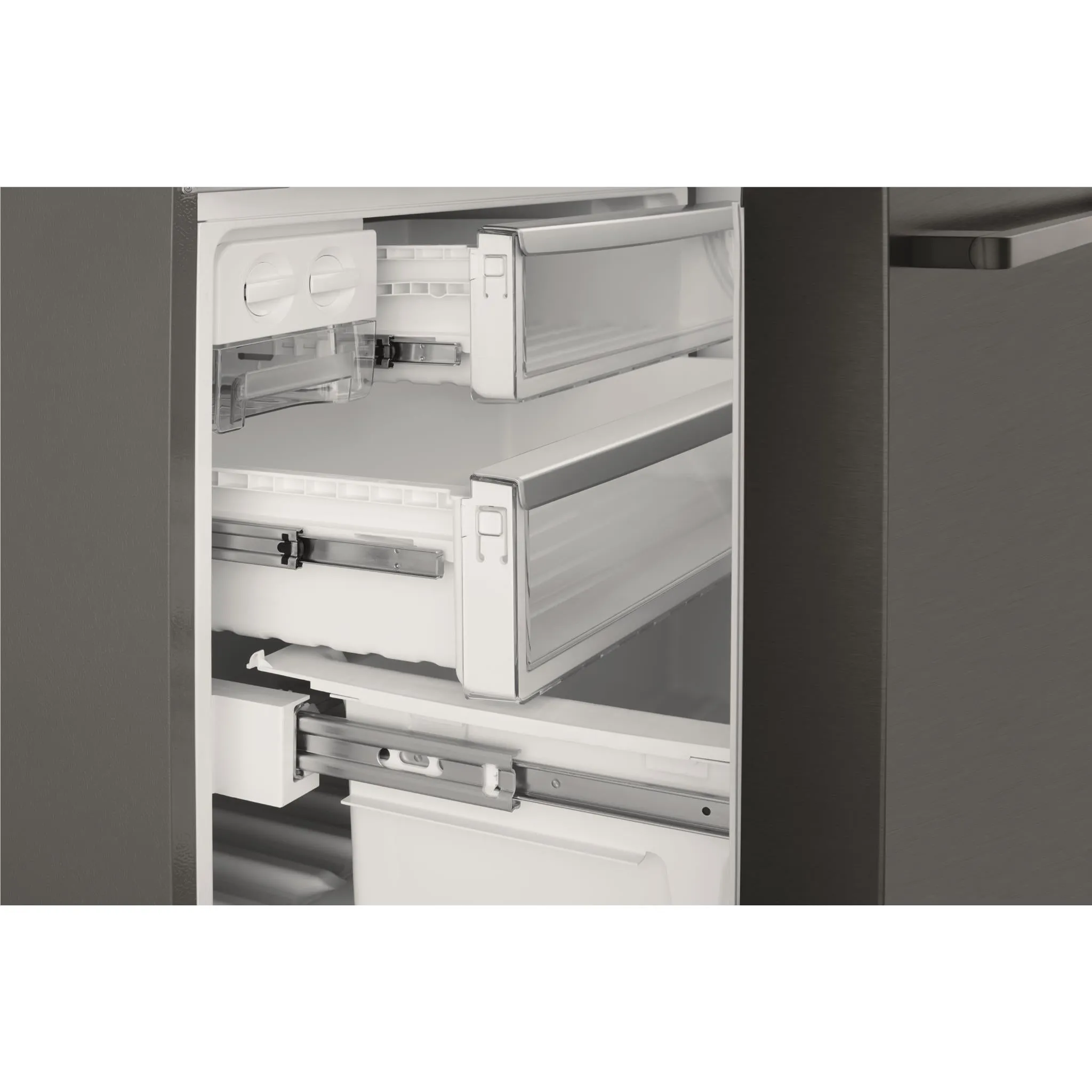 Westinghouse WHE5204BC 491L French Door Fridge (Dark Stainless Steel)